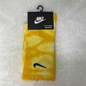 Tie Dye Nike Socks 💛